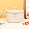 Bolsa de Maquillaje Cosméticos de PU de Gran Capacidad Venta al por Mayor Bolsa de Cosméticos de Viaje Venta al por Mayor Bolsa Impermeable Tipo Cartera Bolsa de Aseo