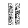 Tatuajes Temporales de Brazalete de Ola Impermeables y a Prueba de Sudor Duraderos Estilo Tradicional Antiguo Carpa Koi Impresionante Estilo Océano Tatuajes de Brazo para Hombres y Mujeres
