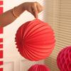 Farol de papel de sandía para decoración de bodas, bolas de panal, adornos de boda, fondo de compromiso, decoraciones colgantes festivas para pared