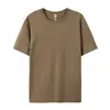 Camiseta de Algodón de Color Sólido para Mujer, Camiseta Unisex a Cuadros de Manga Corta de Verano Multicolor, Deportiva de Moda Casual para Mujer