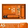 Caja de regalo para set de cuaderno con envío gratis de SF Express y logo personalizado, regalo de negocios de alta gama, regalo hecho a medida para la escuela y el Día del Maestro