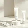 Tubo de Protector Solar Personalizado Diámetro de 30 mm Tubo de PE Tapa Giratoria Acrílica Tubo para Crema de Rostro Desnudo Cosmético Material de Empaque Hecho a Medida