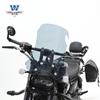 Adequado para Para-brisa, Defletor de Vento Dianteiro e Modificação de Scooter Qianjiang Flash 350