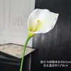 Flor de Lirio Calla Artificial Grande, Flor Falsa de Alta Calidad para Accesorios de Boda, Decoración de Sala de Estar, Lirio Calla Impreso en 3D