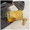 Bolso Casual de Moda Transfronterizo Bolso Almohada para Mujer 2026 Estilo Nuevo Bolso de Hombro Simple Versátil Bolso Cruzado Texturizado para Viajes