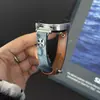 Adecuado para Huawei Gt7/5 Correa de Reloj en Forma de Cruz Watch6 Moda Otoño e Invierno Versátil Correa de Muñeca de Mezclilla para Niñas