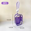 Bolsa Transparente Estilo Japonés Bolsa Colgante de Almacenamiento Bolsa a Prueba de Polvo para Muñecas Funda Protectora Bolsa de Almacenamiento para Juguetes de Moda