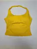 Top Halter Cuadrado Nuevo Transfronterizo Meiyang Df para Mujer, Sujetador Deportivo Sin Costuras Anti-Exposición para Correr, Fitness y Yoga
