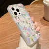 Capa floral de margarida em tela cheia adequada para iPhone 16/15/PROMAX/14, estilo ins de margarida