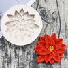 Molde de Silicone Folha de Azevinho de Natal Forma de Fruta Molde de Silicone para Sabonete Fondant DIY Vela Assar Bolo