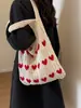 2026 Nueva Bolsa Casual Transfronteriza Bolsa de Punto de Gran Capacidad Bolso de Mano Bolso de Hombro para Mujer Bolso Cruzado Bolso Tote para Viajar