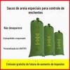 Sacos de Areia para Prevenção de Inundações, Anti-Inundação, Espessados, Sacos de Areia de Lona Resistentes ao Desgaste, Não Precisam Ser Preenchidos com Areia, Absorventes de Água, Combate a Incêndios, Impermeabilização de Propriedades Fabricante de Sacos de Areia