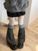 Cubrepiernas Millennium calcetines de chica caliente y2g cultura asiática Lolita lazo calcetines huecos para pantorrilla calcetines de felpa cubierta para pie