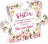 Adornos Decorativos Acrílicos Nuevos Transfronterizos Regalos para el Día del Padre, Día de la Madre, Acción de Gracias para Padre y Madre