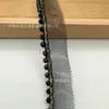 Hilo de Oro y Plata Malla Unilateral Encaje de Cristal Cinta con Cuentas Hecha a Mano Decoración de Ropa Accesorios de Encaje DIY Venta al por Mayor