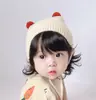 Gorros para Bebé, Gorros Cálidos de Otoño e Invierno, Gorros de Orejas Tejidos Lindos y Súper Lindos para Protección de Orejas, Gorros de Lana sin Pompón para Bebé Niña y Niño