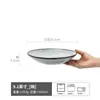 Cuencos de Cerámica de Alta Calidad con un Esmalte Único, Cuencos Grandes para Servir en el Hogar, Vajilla Estilo Japonés, Cuencos para Ensalada, Cuencos para Frutas al por Mayor, Cuencos para Fideos
