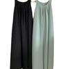 Vestido largo de verano para mujer, nuevo, estilo coreano, minimalista, francés, con espalda descubierta y diseño de nicho.