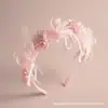 Diadema Niñas Alta Gama 2025 Diadema Presión Superior Craneal Diadema Accesorios para el Cabello Polvo en el Cabello Diadema Alta Gama Accesorios para el Cabello