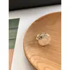 Estilo Japonés-Coreano Diseño de Nicho Estilo Simple Flor Redonda Anillo Retro Anillo de Blogger Estilo Coreano para Mujer