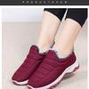 Zapatos de Tela de Invierno del Viejo Beijing para Mujer con Forro Polar Engrosado para Caminar para la Mediana Edad y la Tercera Edad Cálidos Antideslizantes Botas de Algodón para Mujer Zapatos de Algodón para Madre