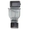 Cortador de Ajo Multifuncional para Cocina, Triturador de Ajo Transparente Visible, Gadget Doméstico Personalizado, Prensa de Ajo Multifuncional Rápida