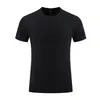 Camiseta de Hielo de Seda Estampada con Protección Solar de Verano para Hombre, Deportes, Ocio, Running, Fitness, Ropa Transpirable de Manga Corta para Hombre para Exteriores de Secado Rápido