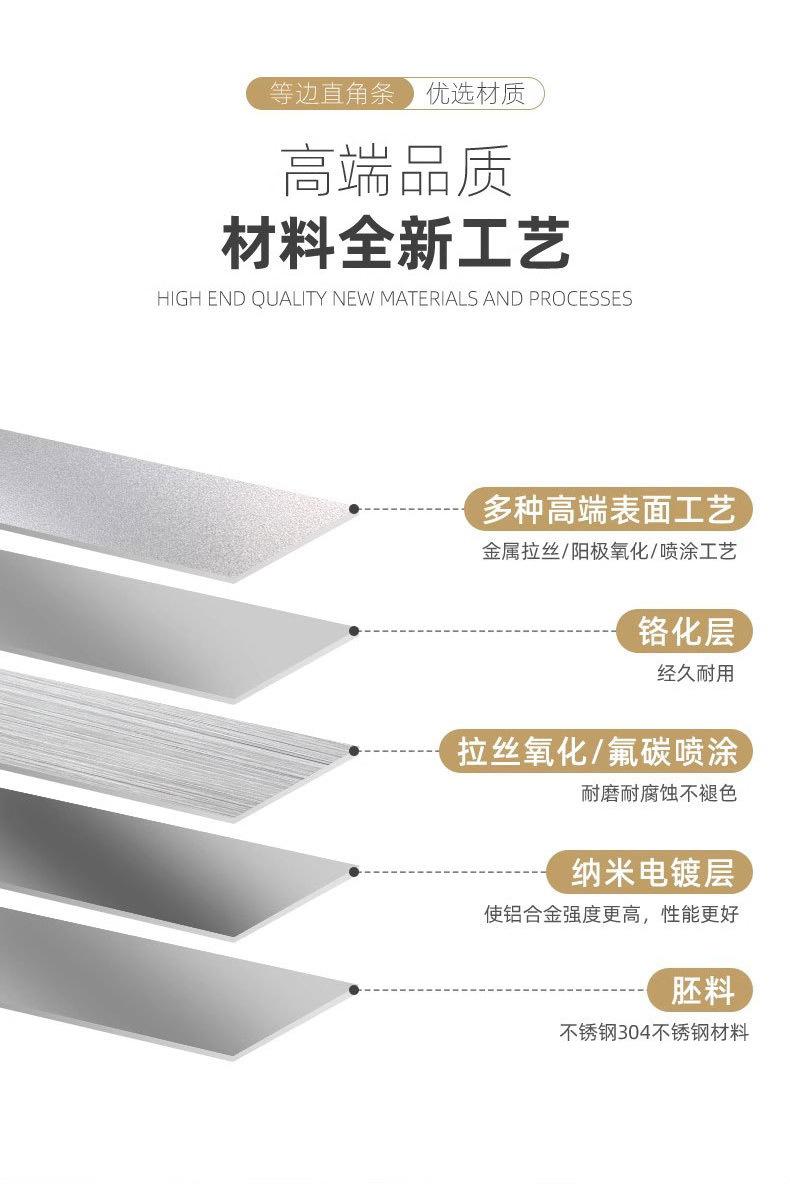 304不锈钢收边条