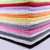 Cachemira Reciclada GRS Tela de Cachemira de un Solo Lado Cápsulas Grandes y Pequeñas Ropa Juguetes Textil Hogar Terciopelo Decorativo