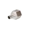Especial para Comercio Exterior Acero Inoxidable 316 Doble Virola Tubería Británica 1/16 "-1.1/2" Rosca Interna Virola Conversión de Tubería