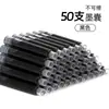 30/50 peças de cartuchos de tinta universais para caneta-tinteiro de 3,4 e 2,6 mm de diâmetro nas cores azul, preto e vermelho, cartuchos de reposição para caneta, cartuchos de tinta, refis para caneta