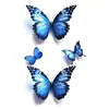 Pegatinas de Tatuaje de Mariposas de Colores al por Mayor Impermeables y de Larga Duración Pegatinas Combinadas de Mariposas Acuarela Soñadoras para Pecho, Cintura y Brazos