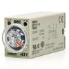 Relé de tiempo Omron H3Y-2-C 1S/5S/10S/30S/60S 3M 24 VCC 220 V 30M