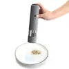 Moedor de pimenta e temperos elétrico utensílio de cozinha doméstico moedor de pimenta pequeno para exterior