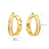 Pendientes de Plata de Ley S925 Flor de Caracol Madreperla Hebillas de Oreja Cruzadas Diseño de Nicho de Alta Gama para Mujer Pendientes de Lujo Accesibles Venta al por Mayor en Transmisión en Vivo