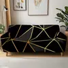 Nuevo Modelo de Funda Elástica para Sofá Todo Incluido con Patrón de Mármol de Fabricante Transfronterizo, Adecuada para Todas las Estaciones, Funda para Sofá Anti-Arañazos de Gato