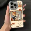 Nova Capa de Celular Judy Nick para Casamento Adequada para Apple 17Promax Iphone16 Buraco Grande Anti-Queda Capa Protetora