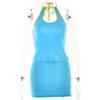 Traje Nuevo Transfronterizo Europeo y Americano, Top Femenino de Tirantes al Cuello con Lazo, Sin Mangas y Espalda Descubierta, Culottes Cortos, Conjunto de Dos Piezas, Primavera y Verano