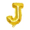 Globo de letra de cumpleaños de 16 pulgadas, imitación de globo de letra pequeña A-Z, venta al por mayor, decoración de cumpleaños transfronteriza, globo de letra