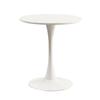 Mesa de Espera para Salón de Uñas, Mesa Auxiliar Tulipán para Balcón, Mesa Redonda Pequeña, Mesa de Comedor, Mesa de Café, Mesa Redonda para Apartamento Pequeño para Uso Doméstico