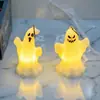 Decorações de Halloween Fantasma Abóbora Lâmpada Ornamento de Mesa Interno Luz Noturna Cenário de Atmosfera para Bar