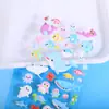 Pegatinas Estéreo de Animales Marinos en 3D: Delfines y Tiburones. Pegatinas Educativas Hechas a Mano para Niños. Pegatinas Decorativas para Teléfono Móvil y Álbum de Fotos.