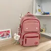 Nova Mochila Simples Xadrez Estilo Coreano para Alunas, Mochila Escolar Leve e Estilosa para Homens, Casual, Redutora de Peso, Mochila à Prova d'Água