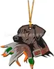 Decoração de Carro Halloween Crânio Coração Pingente para Mochila Festa de Aniversário Decoração de Casa