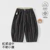 Pantalones Infantiles Florales Retro de Bosque para Primavera y Otoño, Pantalones Casuales Holgados para Salir, Ropa para Bebés, Niños y Niñas