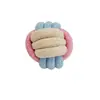 Set de Seis Piezas de Juguetes para Perros en Colores Macarrón Personalizado para Ventas Transfronterizas, Juguetes de Cuerda de Algodón para Entrenamiento de Mordida para Perros