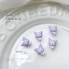 Joyería para Uñas Kulomi Caperucita Roja Explosiones Lindo Perro de Jade Resina de Dibujos Animados Accesorios de Diamantes para Uñas Tridimensionales