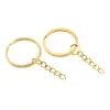 Llavero de latón anillo de clave de cobre puro colgante zodiacal diy accesorio de hardware para llavero venta al por mayor