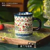 Taza de Cerámica Polaca Taza de Desayuno para el Hogar Taza de Gran Capacidad Taza para Beber Agua en la Oficina Taza Hermosa Souvenir