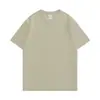 Camiseta de Algodón Puro de Manga Corta con Cuello Redondo para Hombre de 230g, Ropa de Trabajo Corporativa Personalizada, Camiseta Publicitaria, Uniforme de Clase, Estampada con Imágenes y Texto, Algodón Peinado